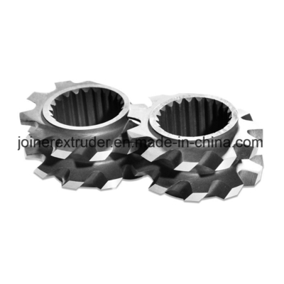 Модель 223 41CrAlMo7 38CrMoAl Twin Screw Counter Rotating Extruder для нефти и производительности