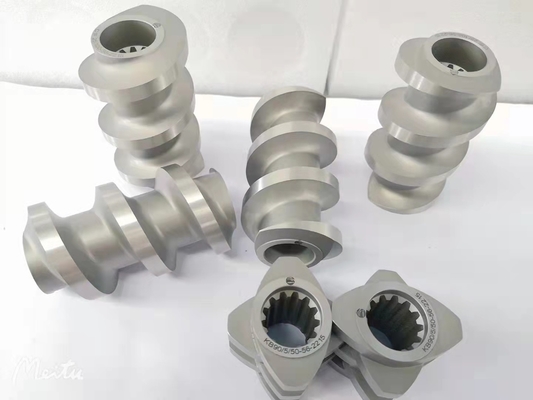 Модель 223 41CrAlMo7 38CrMoAl Twin Screw Counter Rotating Extruder для нефти и производительности