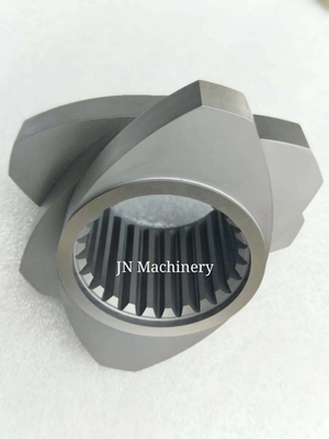 JSW CMP335 Пластиковый шнек и цилиндр для двухшнекового экструдера PP и PE в индустрии кормов для домашних животных