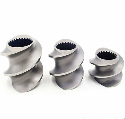 Пластиковое двойное поверхностное покрытие Сандбластинг элемента винта штрангпресса винта смешивая