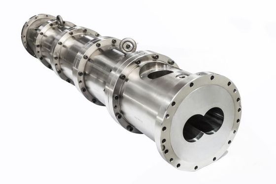 Прочный цилиндр бочонка штрангпресса винта близнеца сопротивления носки для кормовой промышленности еды