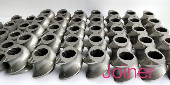 Элементы винта штрангпресса винта близнеца ТЭС65А замешивая блок Φ15.6 - ряд Φ430мм