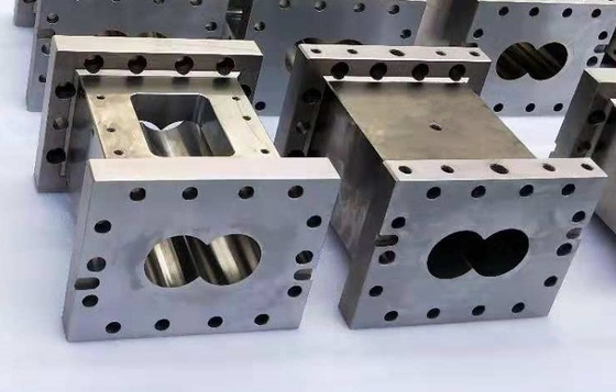 Цилиндр бочонка штрангпресса CNC прочной точности управления ISO подвергая механической обработке прямоугольный