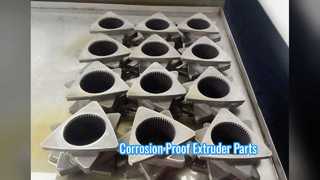 Двойной винтовой штрангпресс разделяет высокую коррозионную устойчивость