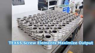 Винтовые элементы TEX65 для оборудования по производству пластмасс и резины